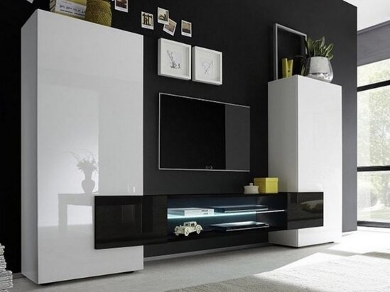 2025-ci ilin ağ və qara rəngli TOP-5 TV stend modelləri