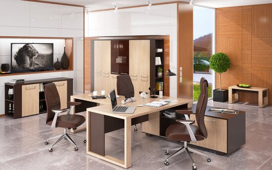 Ofis üçün mebel dizaynları
