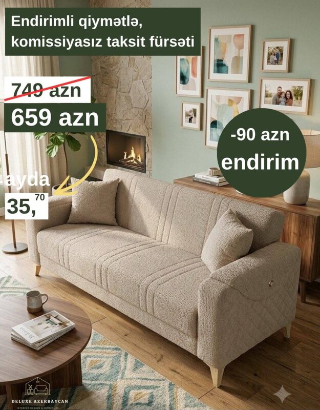 Modern bej divan Modern bej divan