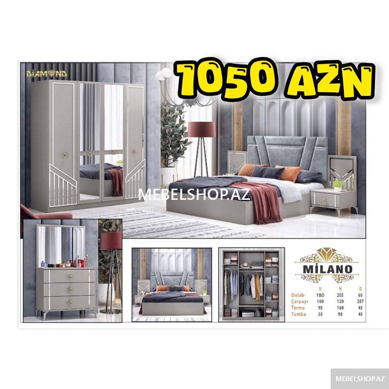 4 qapı boz dəst milano 4 qapı boz dəst milano