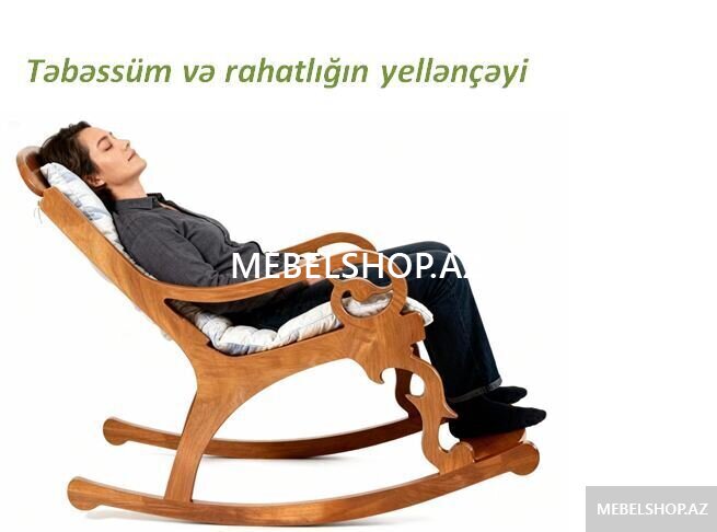 Yelləncək kreslo Taxtadan (mismar-şurupsuz uzunömürlü) Yelləncək kreslo Taxtadan (mismar-şurupsuz uzunömürlü)