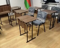 Tədris kursları üçün stol stul