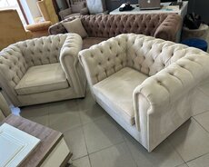 Təzə divanlar, kreslolar və çarpayı başlıqları