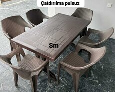 Plastik stol stul desti