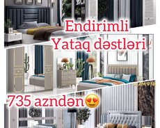 İkinəfərlik çarpayı, 2 tumba, Dolab, Termo, Azərbaycan, Yeni