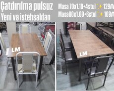 Bağ , mətbəx və eyvanlarınız üçün Masa dəstləri