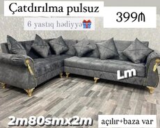 Künc divanlar (açılan+bazalı)
