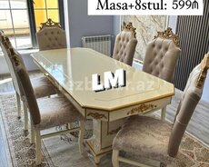 Qonaq otağı üçün masa dəstləri