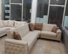 künc divan krem bazalı model