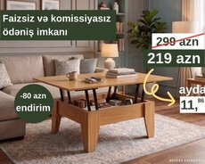 Rahat və praktik transform masa