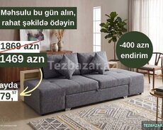 Zərif rahat açılan divan