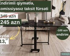Açılıb yığılan masa