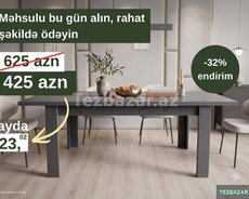 Premium yemək masası