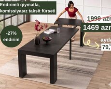 Qatlanan yemək masası