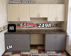 Ucux mətbəx mebeli